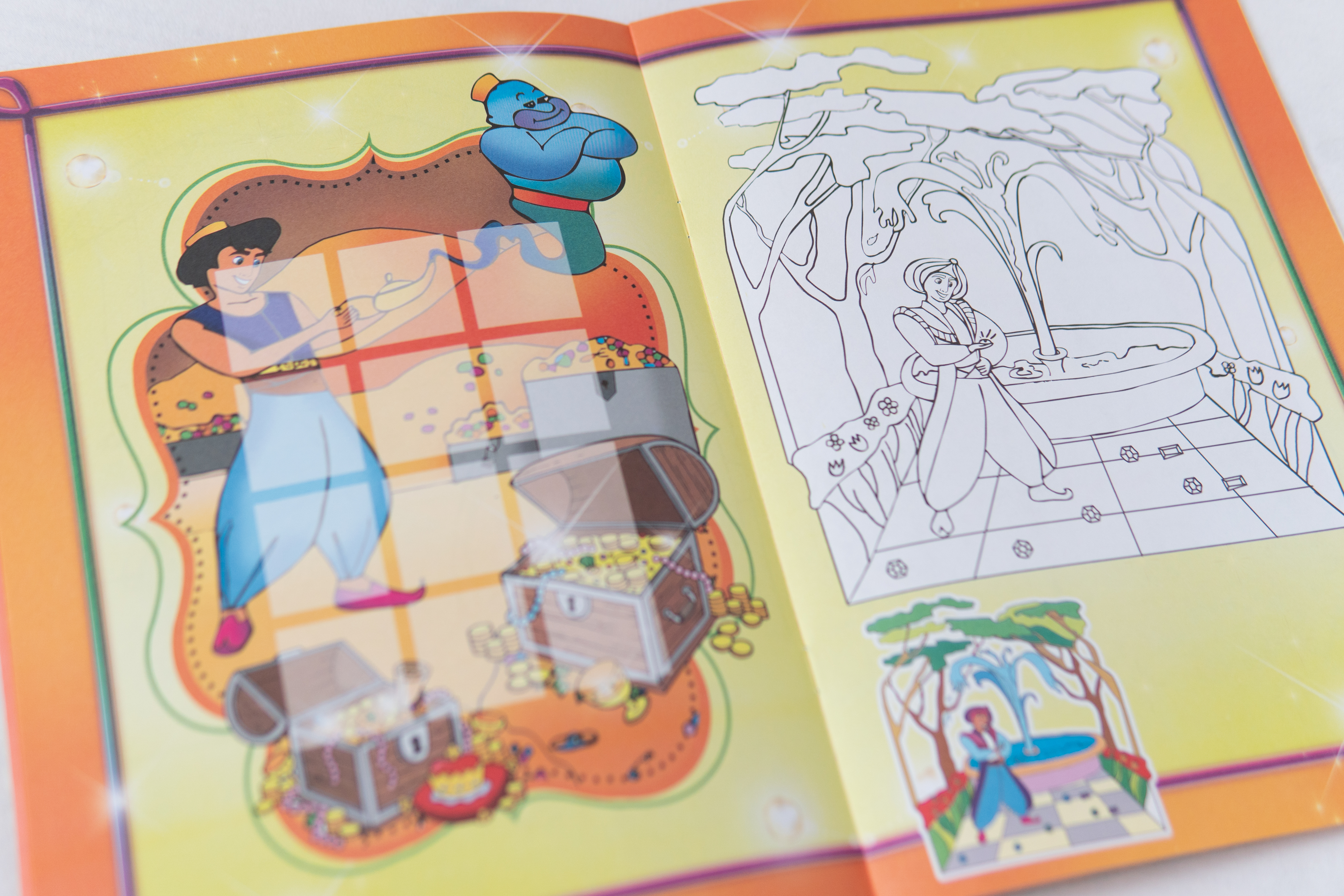 Malbuch mit Puzzle-Aufklebern Peter Pan/Malbuch mit Puzzle-Aufklebern Peter Pan